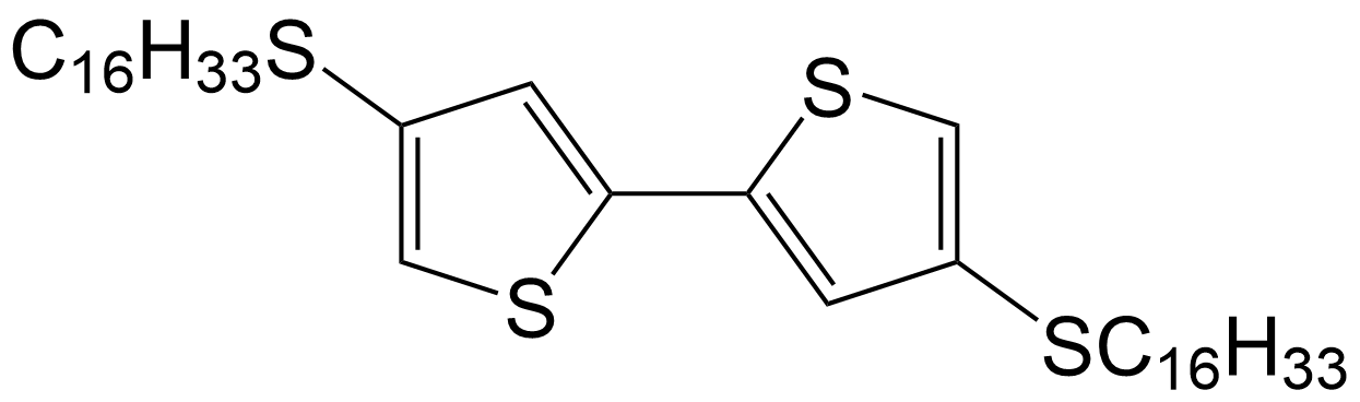 2,2'-bithiophene,4,4'-bis(hexadecylthio)-/2418014-10-3